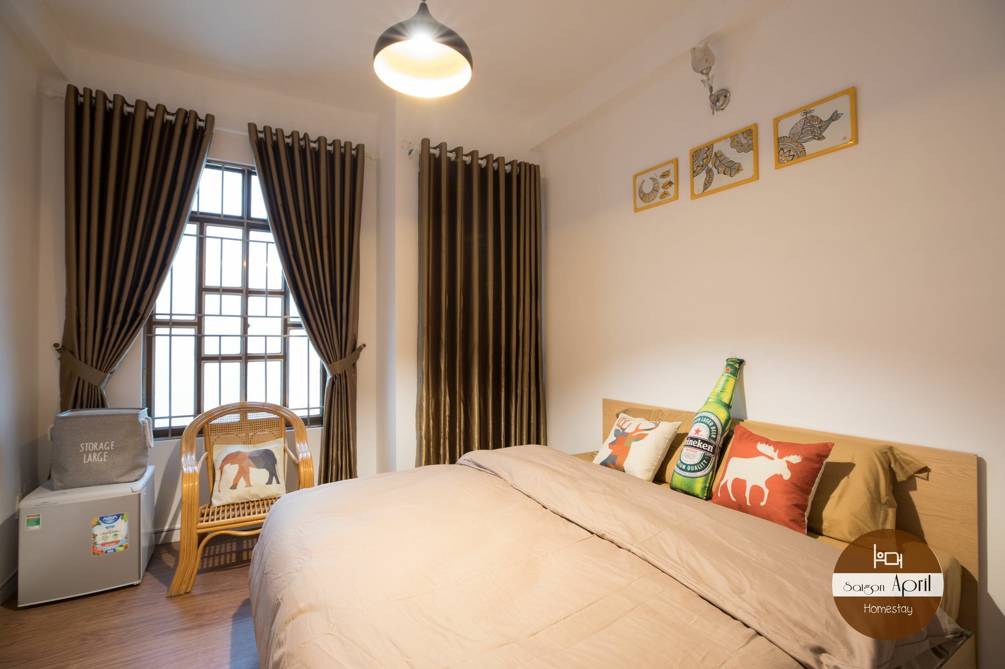 Saigon April Homestay Ho Chi Minh-stad Buitenkant foto
